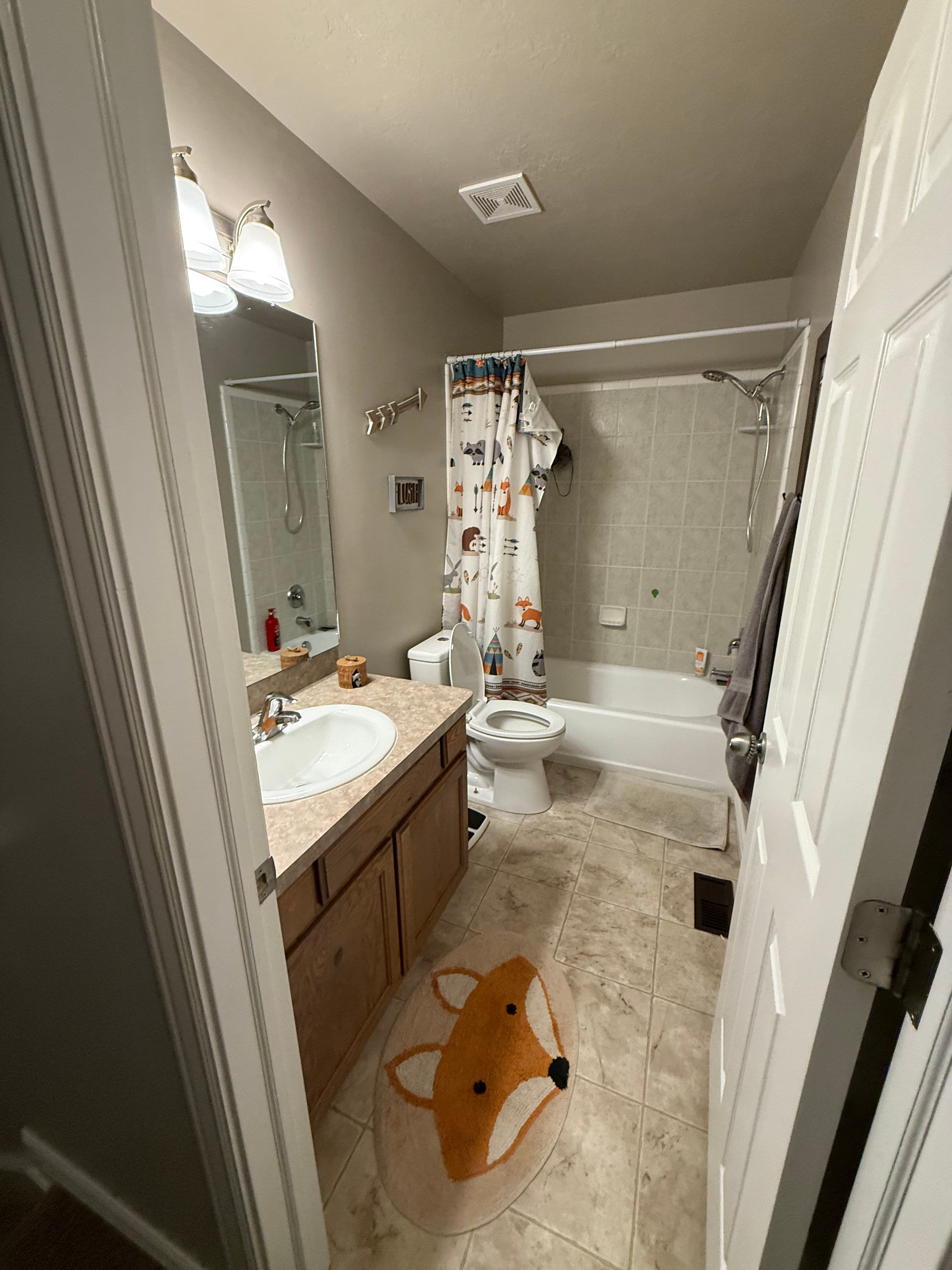 Project Two Outdated Bathrooms Get a Complete Modern Overhaul image