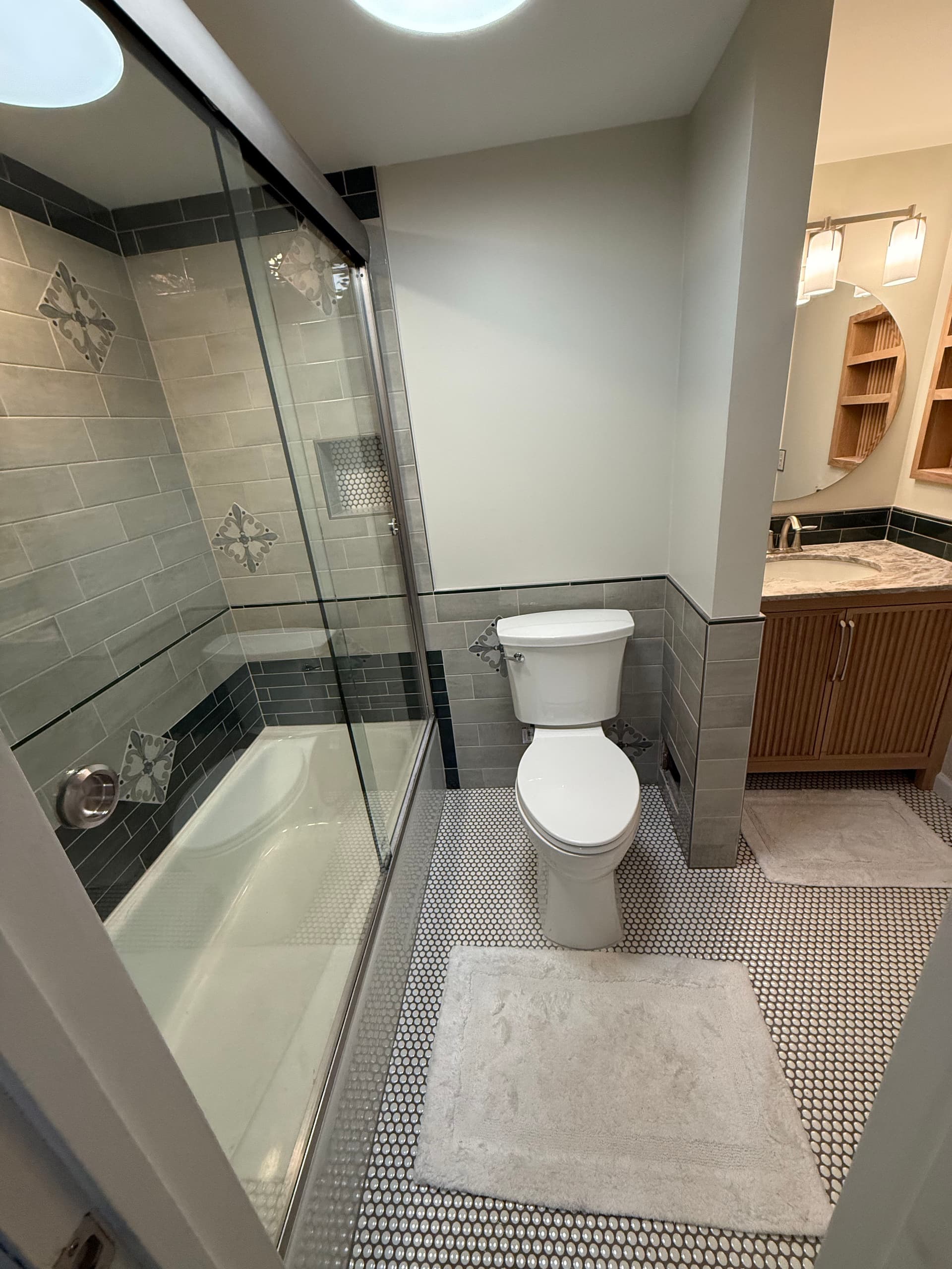 Gallery photos for From Dated Yellow Walls to a Clean, Custom Bathroom Remodel: Image #5