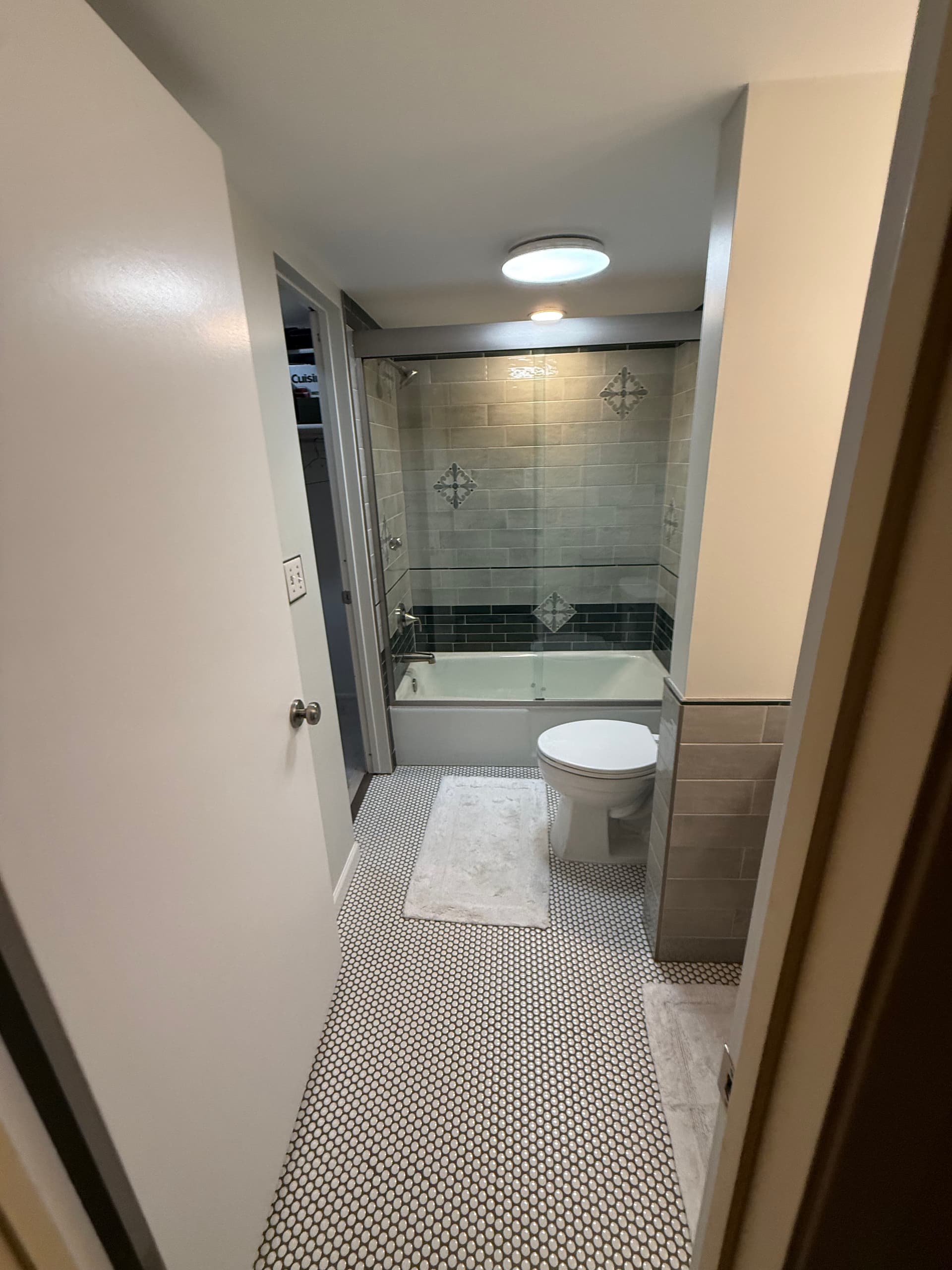 Gallery photos for From Dated Yellow Walls to a Clean, Custom Bathroom Remodel: Image #3