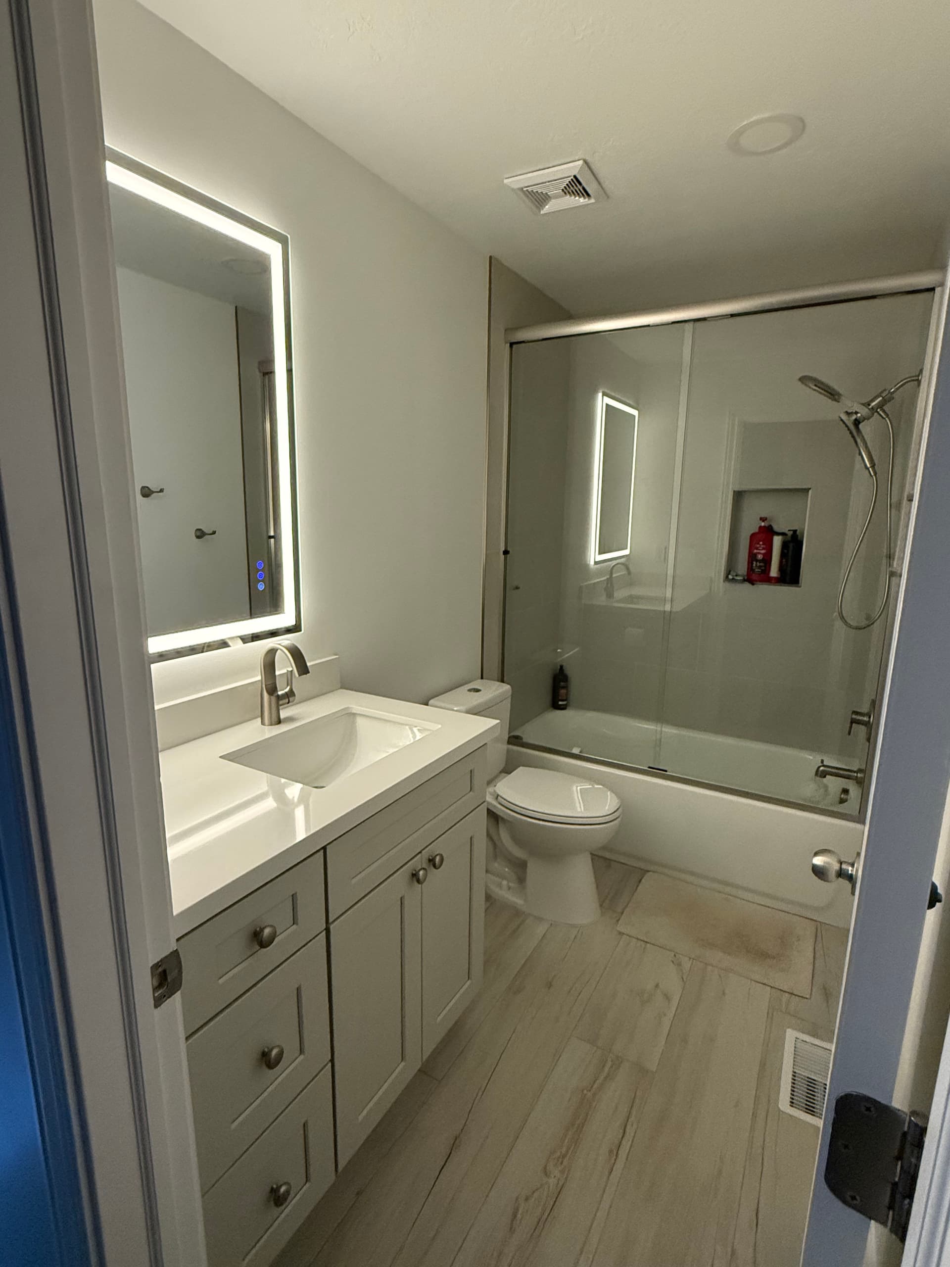 Gallery photos for Two Outdated Bathrooms Get a Complete Modern Overhaul: Image #2