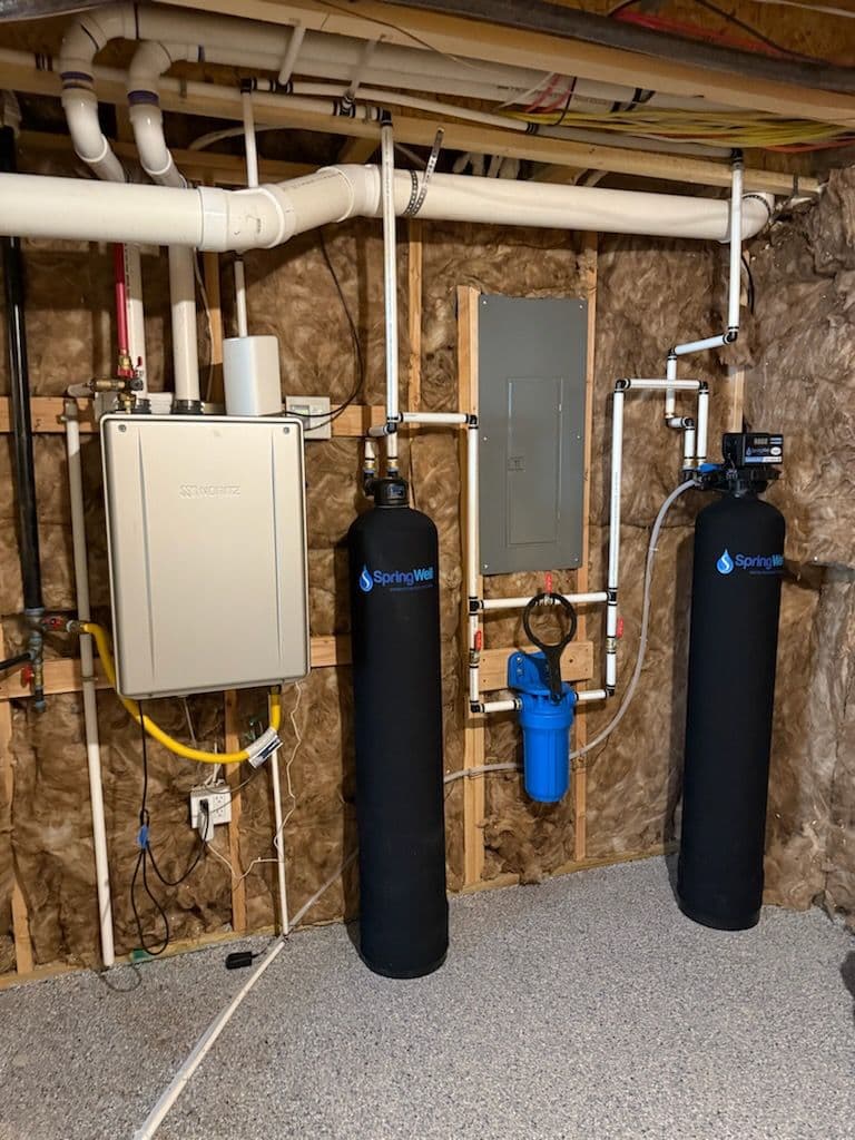 Efficient Water Softener and Filtration Setup