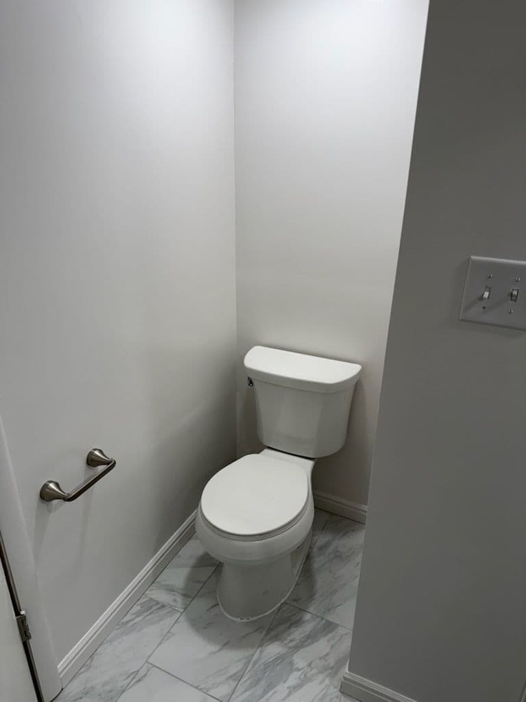 Basement Overhaul with Modern Bathroom Refresh image