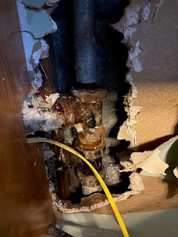 Project Efficient In Wall Drain Repair Success image