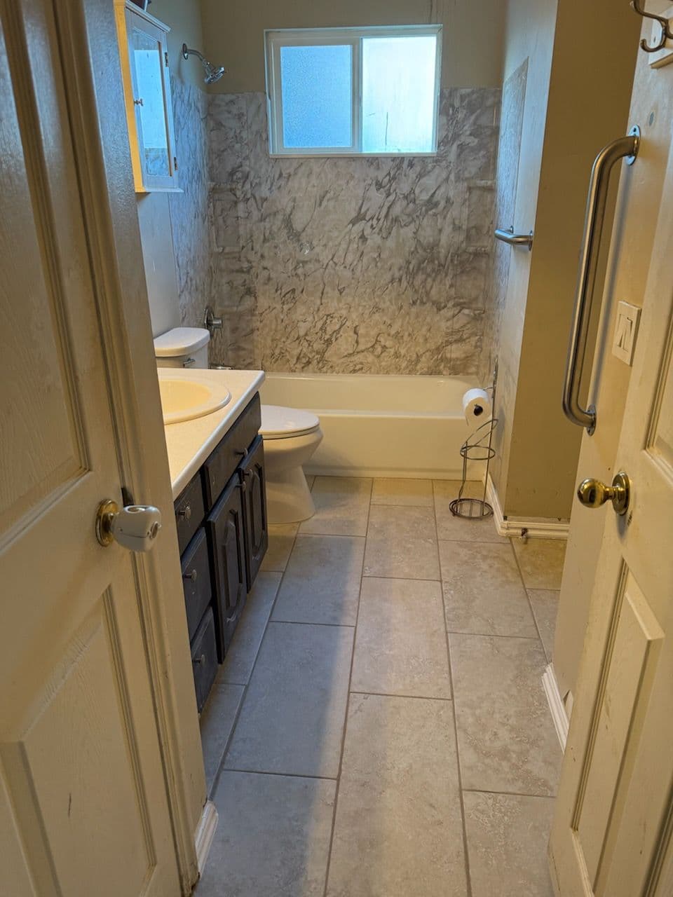 Project Stunning Bathroom Transformation With Modern Elegance image